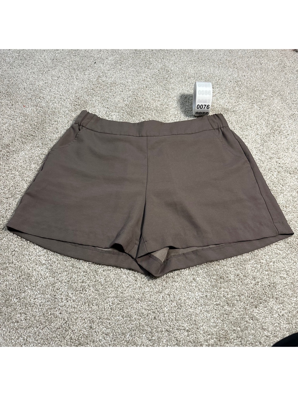 Nine West taupe shorts
